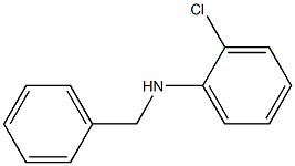 N-benzyl-2-chloroaniline 구조식 이미지