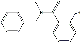 N-benzyl-2-hydroxy-N-methylbenzamide 구조식 이미지