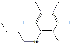 N-butyl-2,3,4,5,6-pentafluoroaniline 구조식 이미지