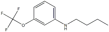 N-butyl-3-(trifluoromethoxy)aniline 구조식 이미지