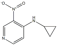 N-cyclopropyl-3-nitropyridin-4-amine Structure