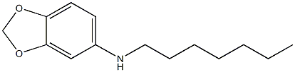 N-heptyl-2H-1,3-benzodioxol-5-amine Structure