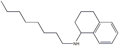 N-octyl-1,2,3,4-tetrahydronaphthalen-1-amine 구조식 이미지