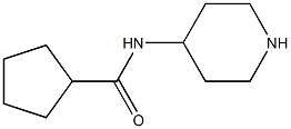 N-piperidin-4-ylcyclopentanecarboxamide Structure