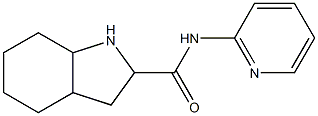 N-pyridin-2-yloctahydro-1H-indole-2-carboxamide Structure