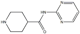 N-pyrimidin-2-ylpiperidine-4-carboxamide Structure