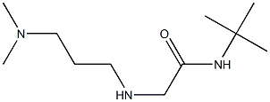 N-tert-butyl-2-{[3-(dimethylamino)propyl]amino}acetamide Structure