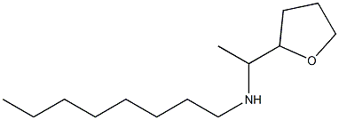 octyl[1-(oxolan-2-yl)ethyl]amine 구조식 이미지