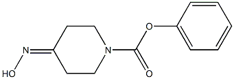 phenyl 4-(hydroxyimino)piperidine-1-carboxylate 구조식 이미지