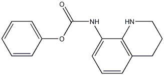 phenyl N-(1,2,3,4-tetrahydroquinolin-8-yl)carbamate 구조식 이미지
