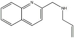 prop-2-en-1-yl(quinolin-2-ylmethyl)amine Structure