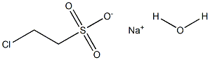 sodium 2-chloroethane-1-sulfonate hydrate 구조식 이미지