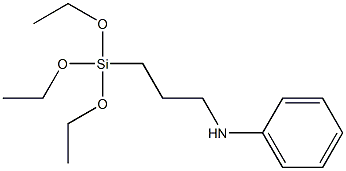 N-(3-Triethoxysilylpropyl)aniline Structure