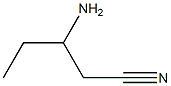 Pentanenitrile, 3-amino- Structure