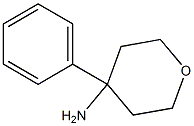 4-Phenyl-tetrahydro-pyran-4-ylamine 구조식 이미지