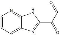 3H-Imidazo[4,5-b]pyridine-2-acetaldehyde,  -alpha--oxo- Structure