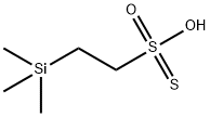 Ethanesulfonothioic  acid,  2-(trimethylsilyl)- 구조식 이미지