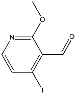 3-Formyl-4-iodo-2-methoxypyridine Structure
