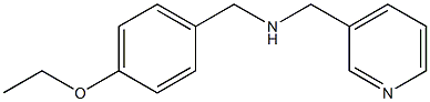 N-(4-ethoxybenzyl)(3-pyridinyl)methanamine 구조식 이미지