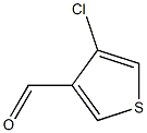 4-chloro-3-thiophenecarbaldehyde 구조식 이미지