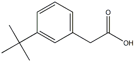 (3-tert-butylphenyl)acetic acid Structure