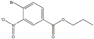 propyl 4-bromo-3-nitrobenzoate Structure