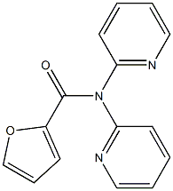 N,N-di(2-pyridinyl)-2-furamide Structure