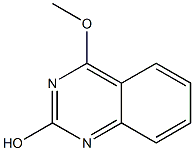 4-methoxy-2-quinazolinol Structure