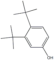 3,4-ditert-butylphenol Structure