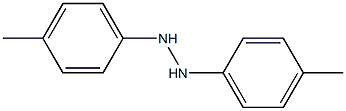 1,2-bis(4-methylphenyl)hydrazine Structure