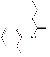 N-(2-fluorophenyl)butanamide 구조식 이미지