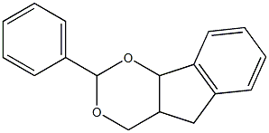 2-phenyl-4,4a,5,9b-tetrahydroindeno[1,2-d][1,3]dioxine Structure
