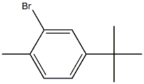 2-bromo-4-tert-butyl-1-methylbenzene 구조식 이미지