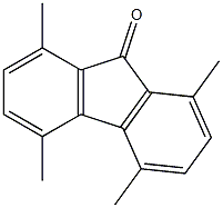 1,4,5,8-tetramethyl-9H-fluoren-9-one 구조식 이미지
