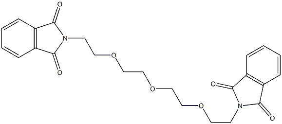 2-[2-(2-{2-[2-(1,3-dioxo-1,3-dihydro-2H-isoindol-2-yl)ethoxy]ethoxy}ethoxy)ethyl]-1H-isoindole-1,3(2H)-dione Structure