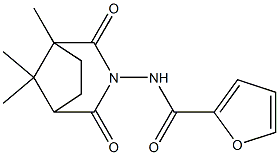 N-(1,8,8-trimethyl-2,4-dioxo-3-azabicyclo[3.2.1]oct-3-yl)-2-furamide 구조식 이미지