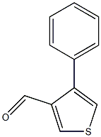 4-phenylthiophene-3-carbaldehyde 구조식 이미지