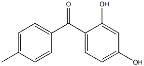 (2,4-dihydroxyphenyl)(4-methylphenyl)methanone 구조식 이미지