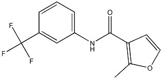 2-methyl-N-[3-(trifluoromethyl)phenyl]-3-furamide Structure