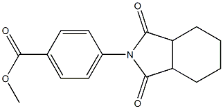 methyl 4-(1,3-dioxooctahydro-2H-isoindol-2-yl)benzoate Structure