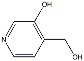 4-(hydroxymethyl)-3-pyridinol 구조식 이미지