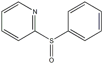 2-(phenylsulfinyl)pyridine 구조식 이미지