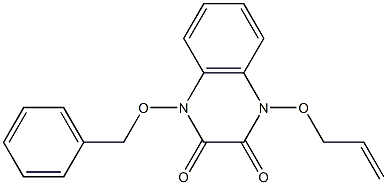 1-(allyloxy)-4-(benzyloxy)-1,4-dihydroquinoxaline-2,3-dione 구조식 이미지