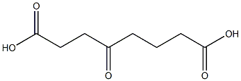 4-oxooctanedioic acid 구조식 이미지