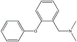 N,N-dimethyl-N-(2-phenoxybenzyl)amine Structure