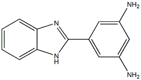 5-(1H-benzimidazol-2-yl)-1,3-benzenediamine 구조식 이미지