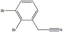 2,3-Dibromobenzylcyanide Structure