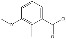 3-Methoxy-2-methylbenzoyl chloride 구조식 이미지