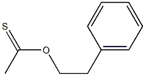 2-Phenylethyl thioacetate Structure