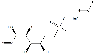 D-Mannose  6-phosphate  hydrate  barium  salt Structure